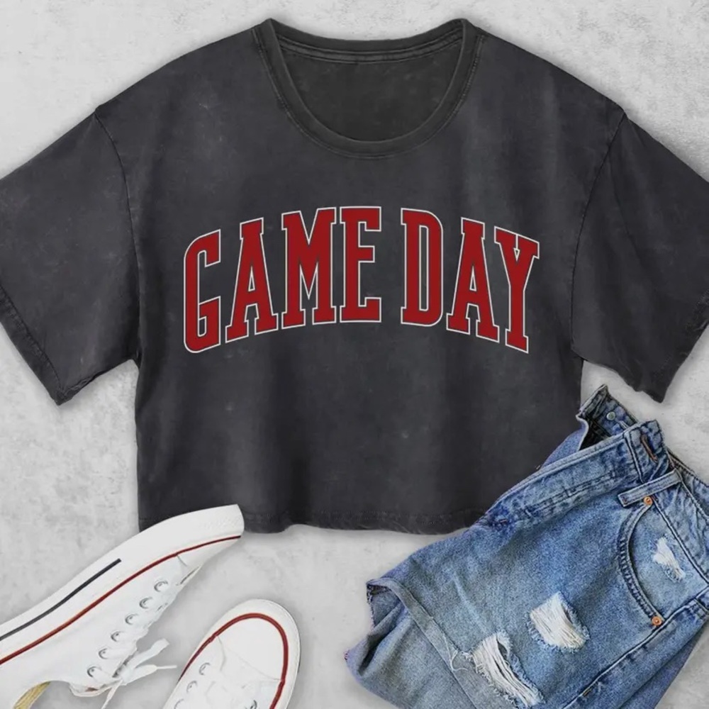 Game Day Black T-Shirt